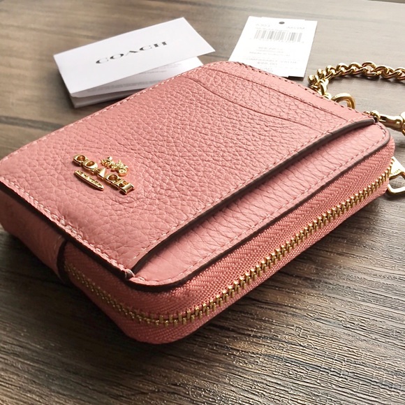 🌺ONE LEFT!🌺 NWT COACH Zip Card Case!!! - Picture 10 of 10